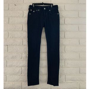 True Religion Rocco Flap Skinny Jean 30 x 34 measured 31x33